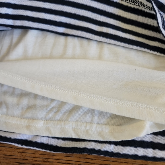NWT Splendid X Gray Malin Seaside Stripe T Shirt Dress with Pockets 100%… - Picture 10 of 14